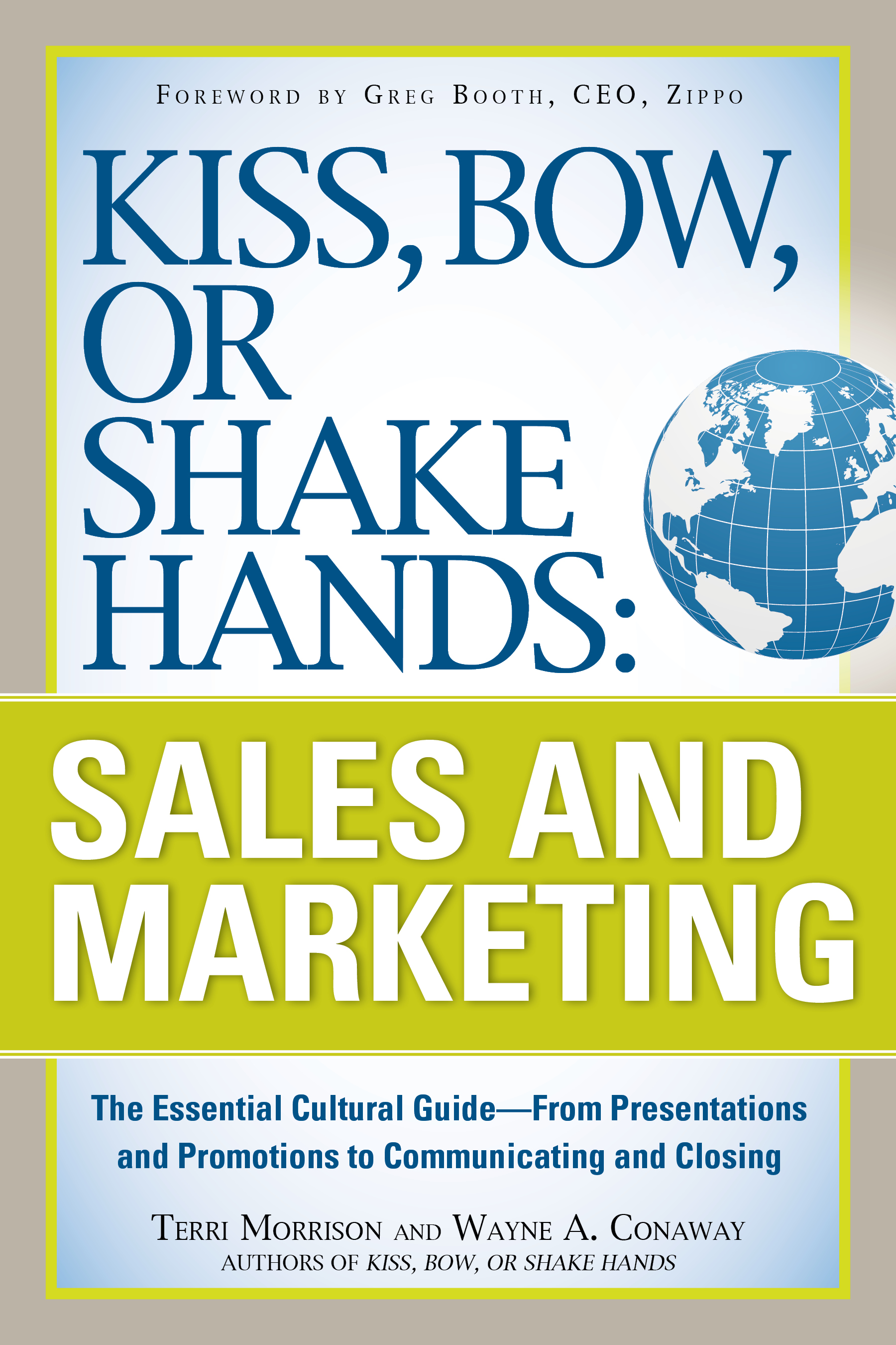 Library Journal Review of Kiss, Bow or Shake Hands: Sales & Marketing